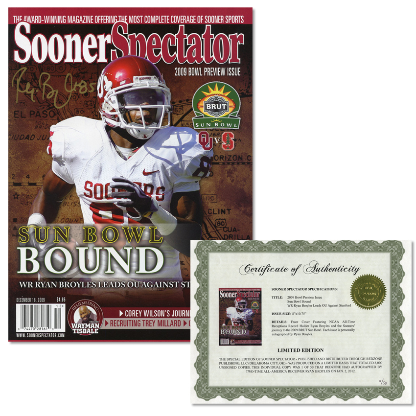 Ryan Broyles - Sun Bowl Bound Issue - Autographed